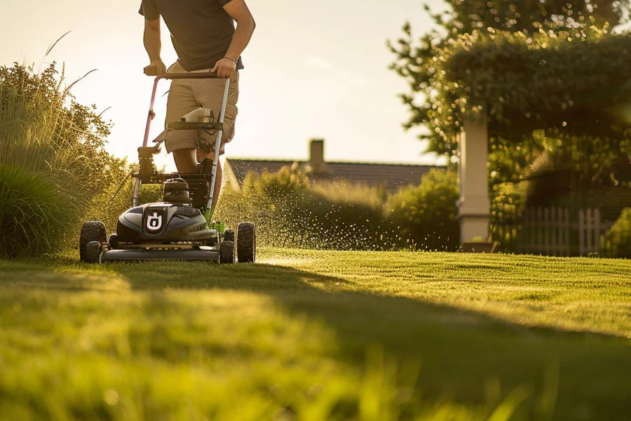 self propelled mower